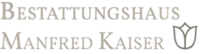 Bestattungshaus Manfred Kaiser Logo