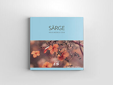 Produktkatalog für Bestattungsbedarf Hersteller Lausitzer Sarg